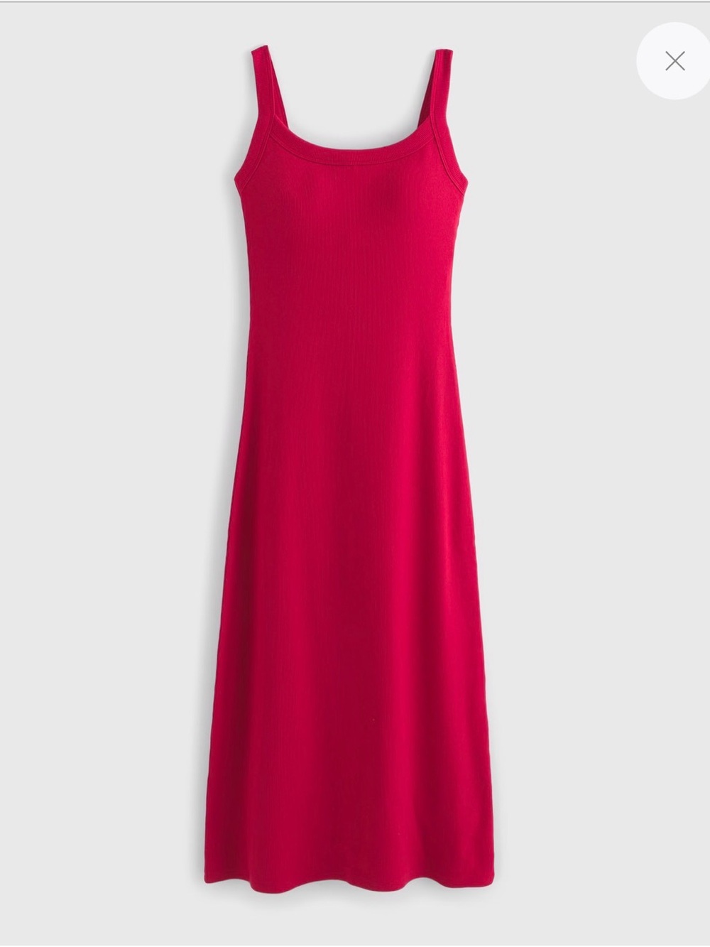 Abercrombie & Fitch | 90s Rib Midi Dress
